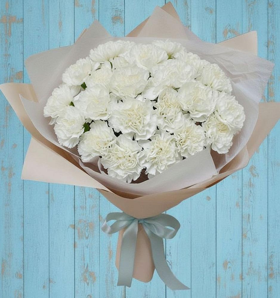 Букет цветов из: Гвоздики в Апастово