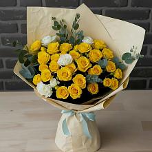 Букет цветов из:  Розы в Апастово