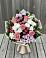 Букет цветов из: Альстромерии, Гвоздики, Розы и Хризантемы в Апастово