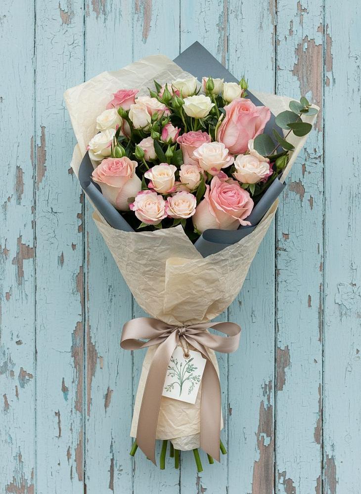 Букет цветов из: Розы в Апастово