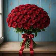 Букет Красные розы Блэк Меджик в Апастово