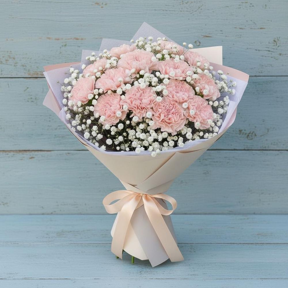 Букет цветов из: Гвоздики в Апастово