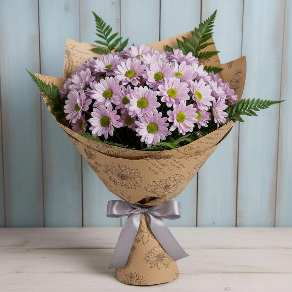 Букет цветов из: Хризантемы в Апастово