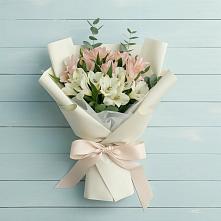 Букет цветов из:  Альстромерии в Апастово