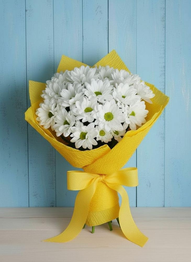 Букет цветов из: Хризантемы в Апастово