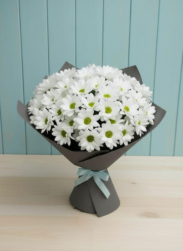 Букет цветов из: Хризантемы в Апастово