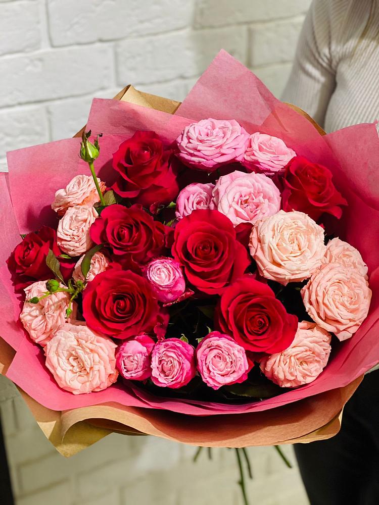 Букет цветов из: Розы в Апастово