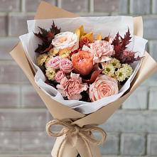 Букет цветов из:  Гвоздики, Хризантемы и Розы #REPLACE_PRED# Апастово