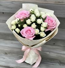 Букет цветов из:  Розы в Апастово