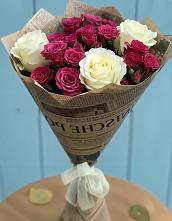 Букет цветов из:  Розы в Апастово