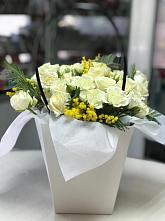 Цветочная композиция из Розы  в Апастово