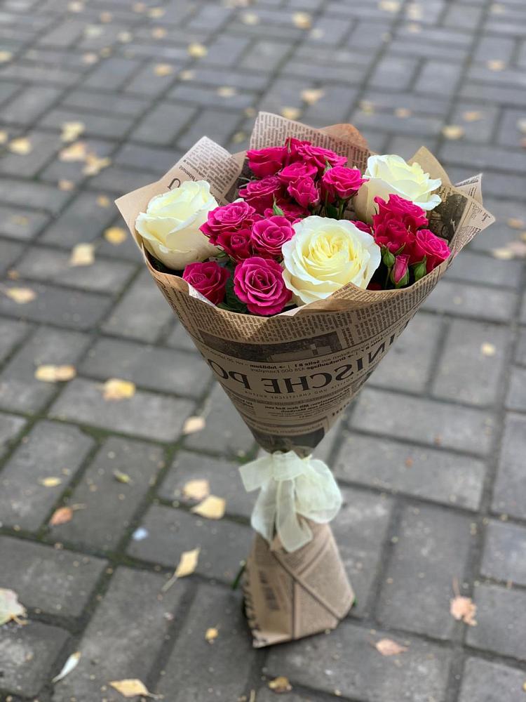 Букет цветов из: Розы в Апастово