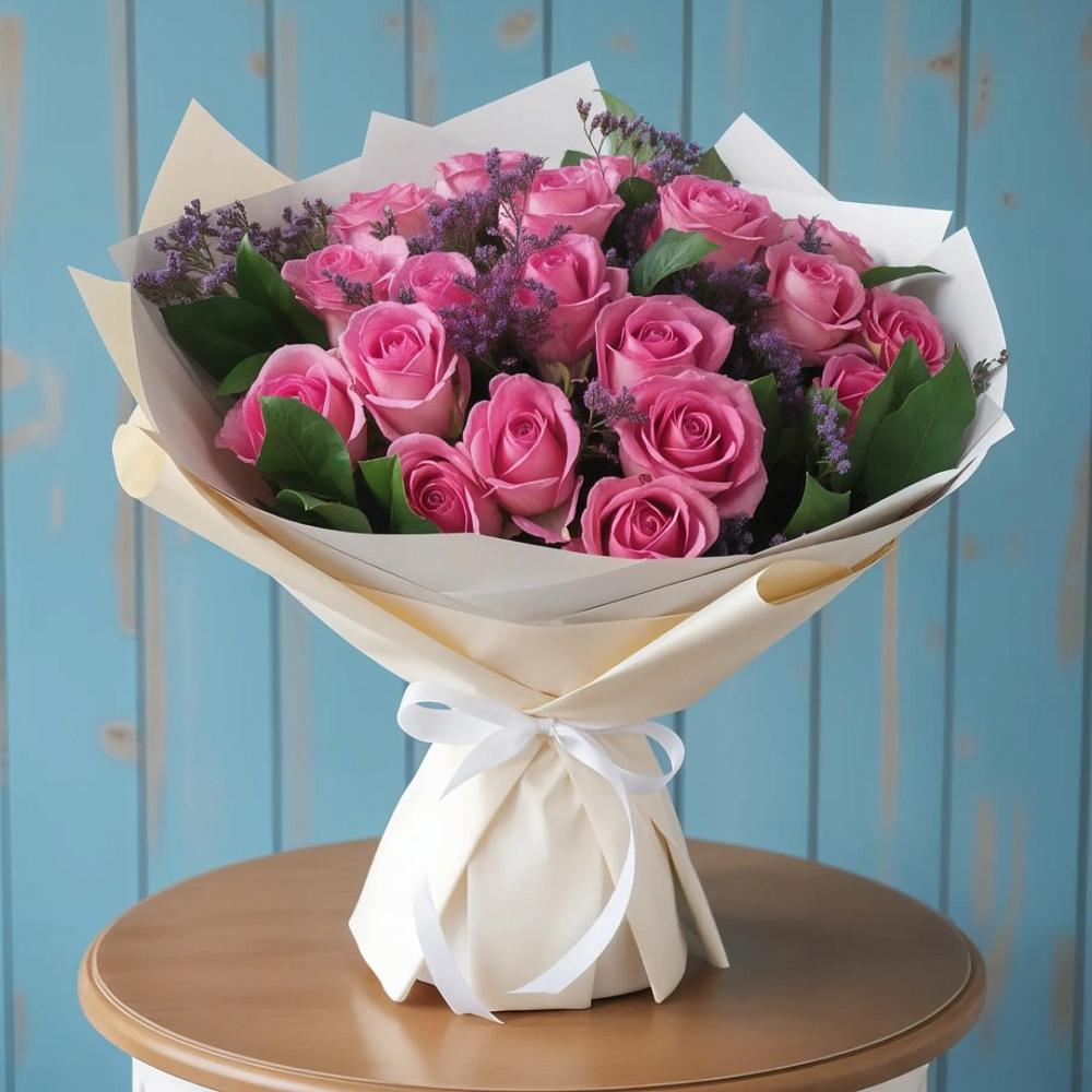 Букет цветов из: Розы в Апастово