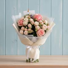 Букет цветов из:  Розы в Апастово